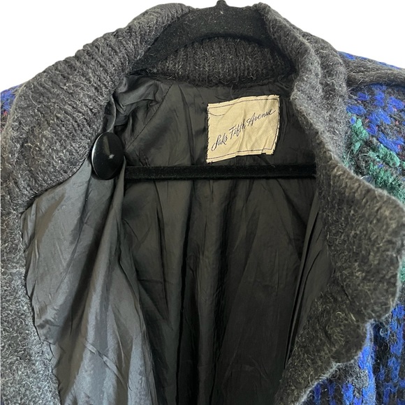 Vintage Saks Fifth Avenue Chunky Knit Cardigan - Picture 2 of 5